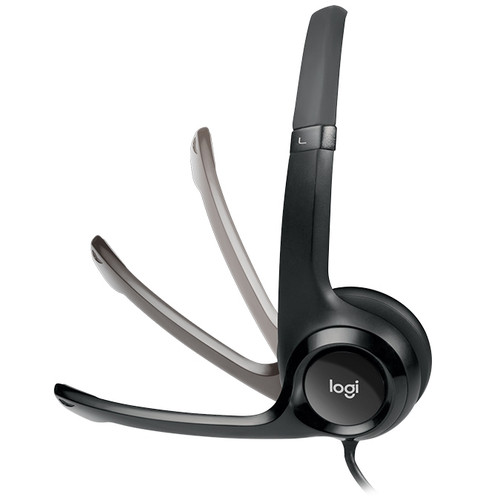 Logitech H390 USB Computer Headset with Enhanced Digital Audio and In-Line Controls