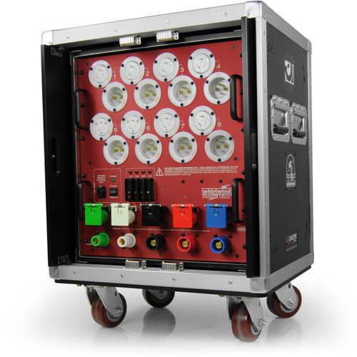 Whirlwind CC-PLD-10P 10RU 24 x 30 Cyclone Rack Case with Pocket Doors