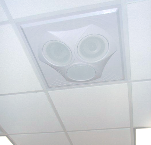 Pure Resonance Audio VCA Vector Ceiling Speaker Array 120W Built-in 8 Ohm/70V