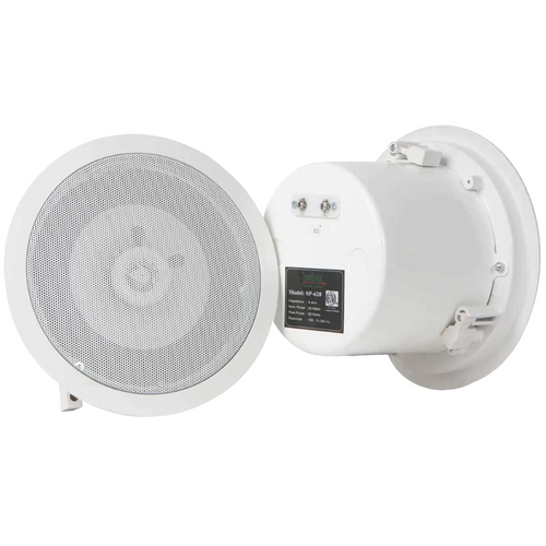 TeachLogic SP-628 6.5" 2-Way 8 Ohm Compact Ceiling Speaker