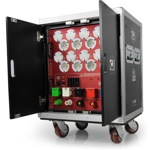 Whirlwind CC-PLD-16P 16RU 24 x 30 Cyclone Rack Case with Pocket Doors