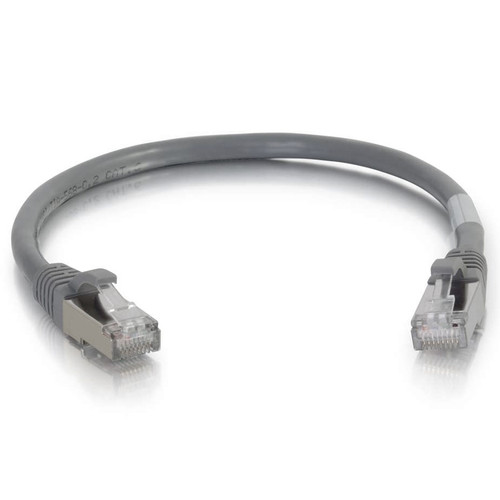 C2G 27270 Snagless Shielded (STP) Ethernet Network Patch Cable, Gray - 50ft