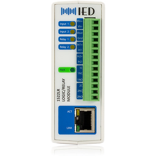 AtlasIED IED1522LR Dual Logic Input and Dual Relay Output IO Module