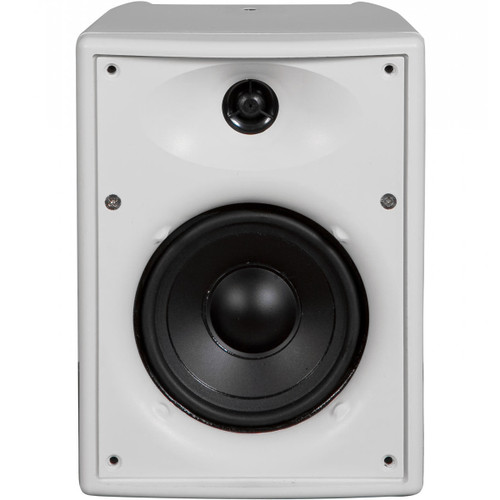 One Systems 104.HTH 2-Way 4.5" Direct Weather Small-Format Loudspeaker - White