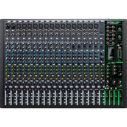 Mackie ProFX22v3 22-Channel Professional Effects Mixer with USB