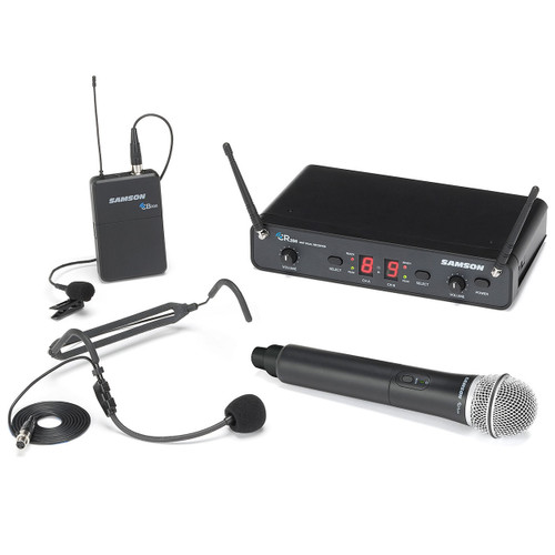 Classroom and Conference Room Sound System with SD5 SuperDispersion Ceiling Speaker Array, MA120BT 120W Bluetooth Mixer Amplifier and Dual Wireless Microphone System