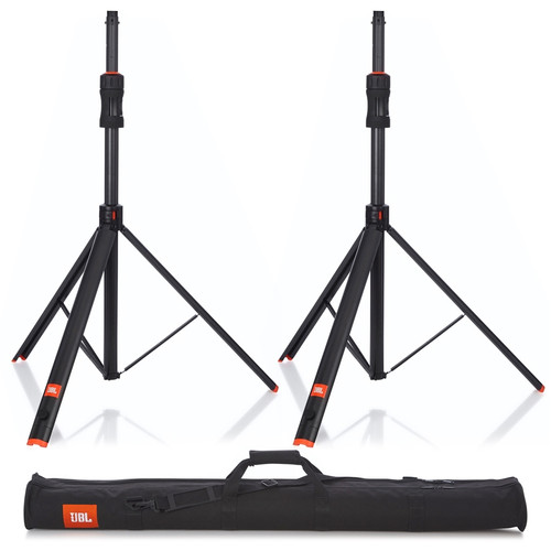 JBL JBLSPKSTGAPROSET Deluxe Gas Assist Speaker Stand Pair with Carry Bag