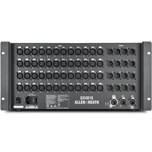 Allen & Heath GX4816 48 XLR Input / 16 XLR Output Portable GX Expander With DX Sockets for SQ and dLive