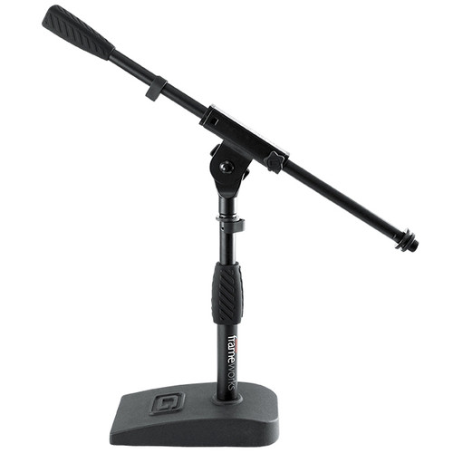 Gator Frameworks GFW-MIC-0821 Compact Base Bass Drum and Amp Mic Stand