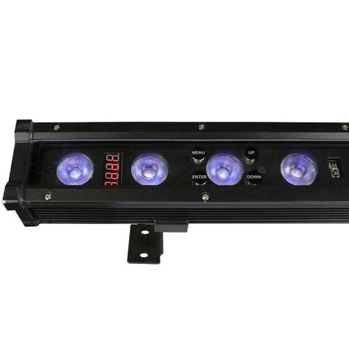 Blizzard Lighting Motif Vignette IP65 18x 10W RGB+Warm White LED Wash Fixture - Black