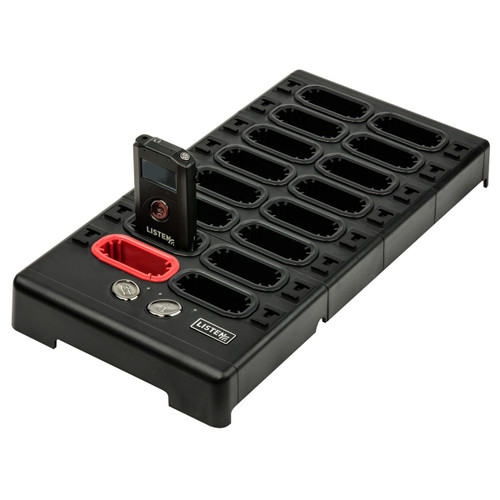 Wireless Headset Intercom System for 4 Person Two-Way Communication in Warehouses, Processing Plants and Factories