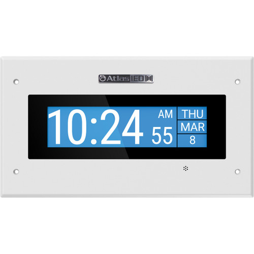 AtlasIED IP-DM POE+ Indoor Wall Mount LCD Endpoint with Microphone