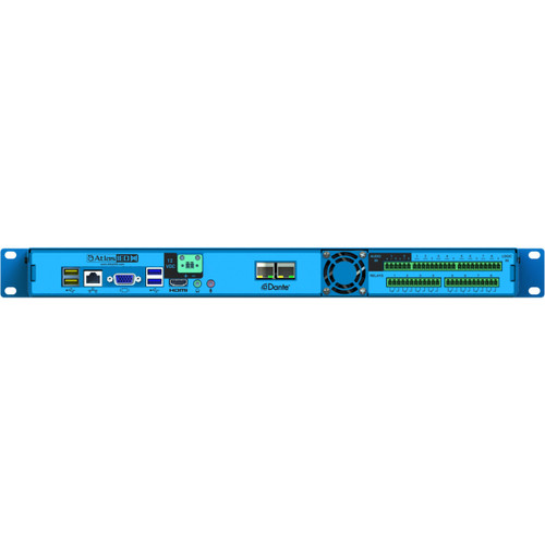 AtlasIED IP116-D-CS GLOBALCOM IP Announcement Control System with 16 Dante Message Channels