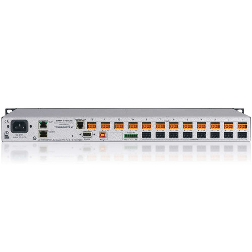 Biamp Teleconferencing Audio System with TesiraFORTE VT Digital Server, Tabletop Dialer and In-Wall Control