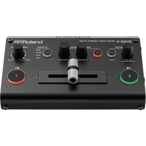 Roland V-02HD PAC1 Multi-Format Video Mixer Bundle
