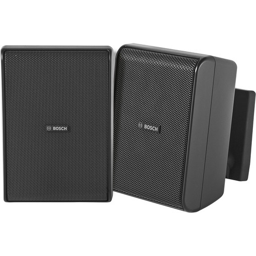 Bosch LB20-PC30-5D 5" 70/100V Weather-Resistant Cabinet Speakers - Black Pair (Discontinued)