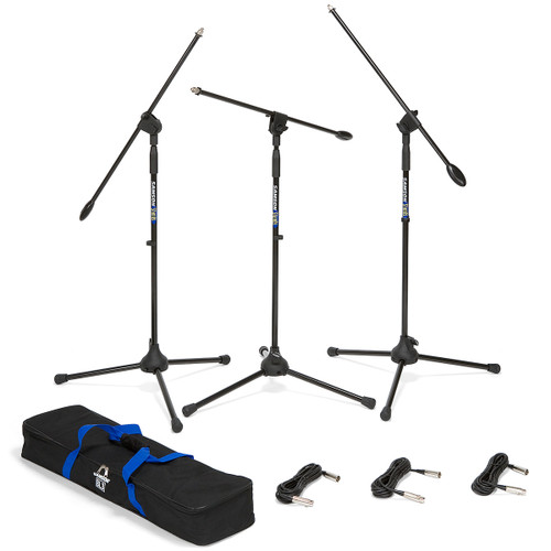 Small Auditorium Sound System with 4 Surface Mount Yamaha 15" Loudspeakers, 12-Channel Mixer and All-in-One Dual Wireless Microphone System