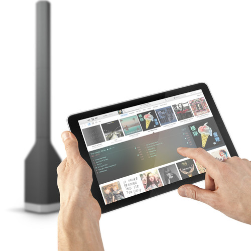 LD Systems MAUI P900 B Porsche Design Studio Powered Bluetooth Column PA System - Black