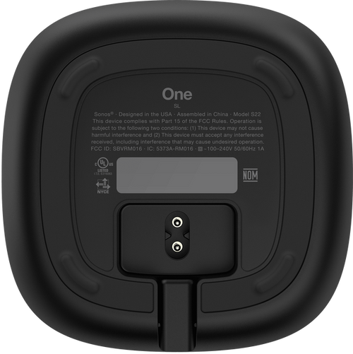 Sonos One SL Wireless Streaming Home Speaker with WiFi - Black (Discontinued)
