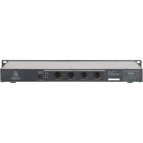 VocoPro UHF-5805 Professional Rechargeable 4-Channel UHF Wireless Handheld Microphone System (Discontinued)