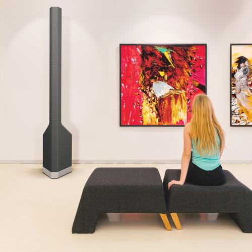 LD Systems MAUI P900 W Porsche Design Studio Powered Bluetooth Column PA System - White