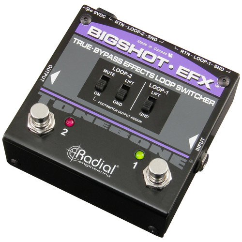 Radial Engineering BigShot EFX Effects Loop Switcher