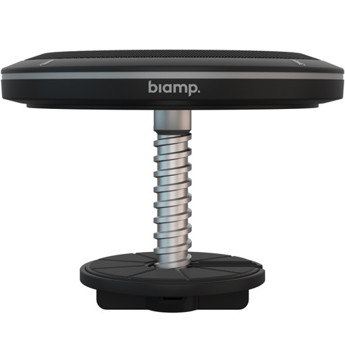Biamp Parle TTM-XEX Low Profile Beamtracking Tabletop Microphone - Black