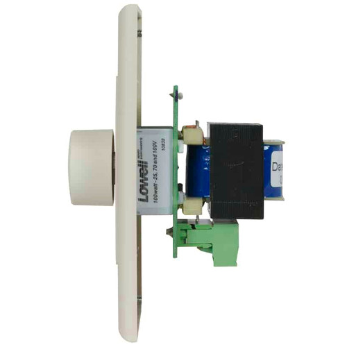 Lowell 100LVC-DA 100W 100/70/25V Single-Gang Decora Volume Control - Almond
