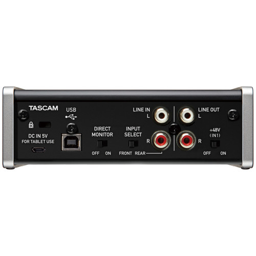 Tascam US-1x2 1-In/2-Out Audio Interface with HDDA Mic Preamps and iOS Compatibility (Discontinued)