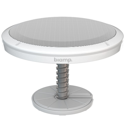 Biamp Parle TTM-XEX Low Profile Beamtracking Tabletop Microphone - White