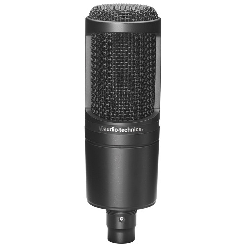 Audio-Technica AT2020PK Streaming/Podcasting Pack with Cardioid Condenser Microphone and ATH-M20x Professional Headphones (Discontinued)