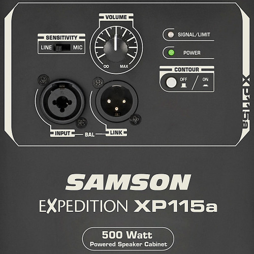 Samson Expedition XP115A 500W 15" 2-Way Active PA Speaker (Discontinued)
