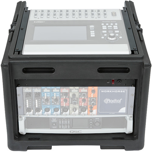 SKB 1SKB-R106W 10U x 6U Rolling Compact Rig