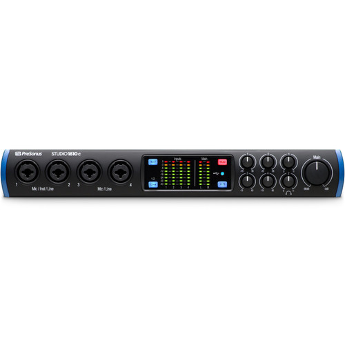 Presonus Studio 1810c High Definition 18x8 USB-C Compatible Audio Interface (Discontinued)