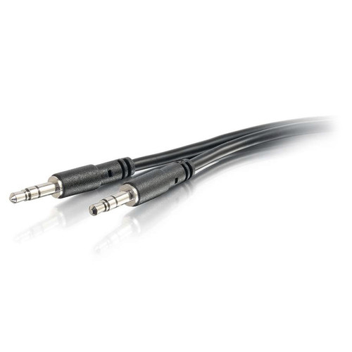 C2G 22602 Slim Aux 3.5 mm to 3.5 mm Audio Cable - 10ft