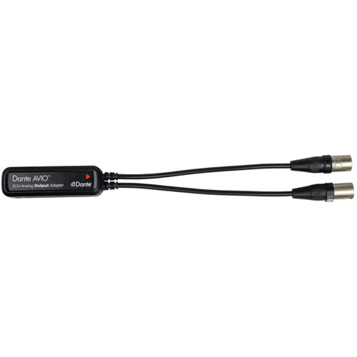Listen Tech LA-466 Dante 2-Channel Analog Output XLR Adapter