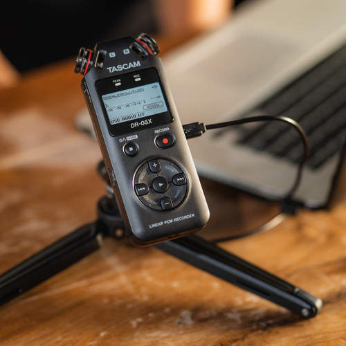 Tascam DR-05X Stereo Handheld Digital Audio Recorder and USB Audio Interface (Discontinued)