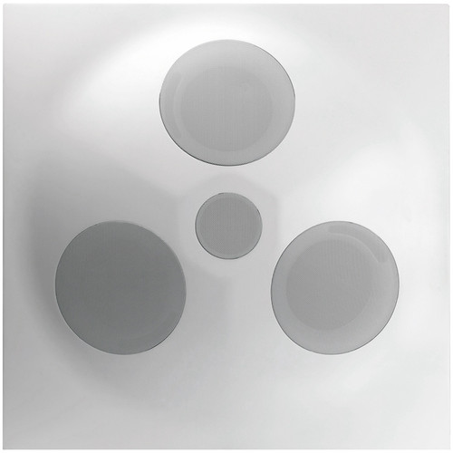 AV Audio System with SD5 SuperDispersion 360° Coverage Ceiling Speaker Array and 2 Wireless Microphones