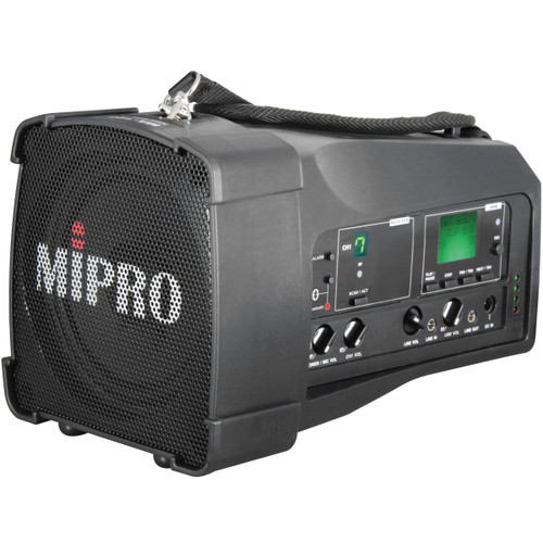 MIPRO MA-100SB/ACT32H Portable Bluetooth PA System with Wireless Handheld Microphone (Discontinued)