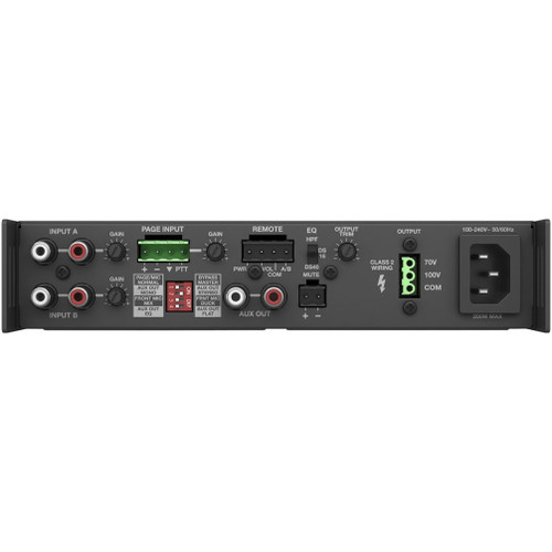 Office Sound System with 6 Bose Professional FreeSpace FS2SE Wall Mount Speakers and IZA 190-HZ Integrated Zone Amplifier