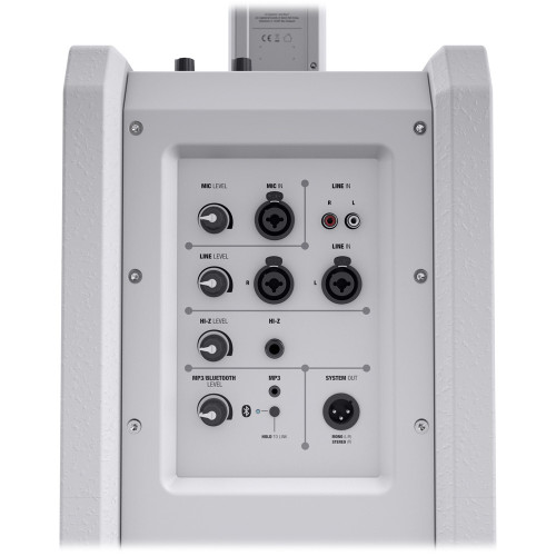 LD Systems MAUI 11 G2 W Portable Bluetooth Column PA System with Mixer - White (Discontinued)