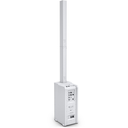LD Systems MAUI 11 G2 W Portable Bluetooth Column PA System with Mixer - White (Discontinued)