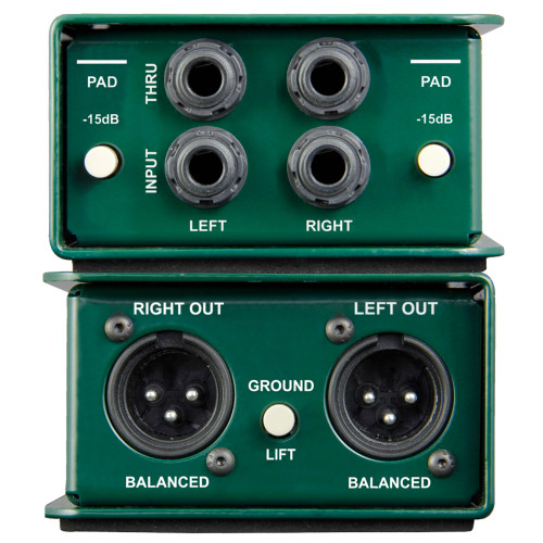 Radial Engineering JDI Stereo Premium Passive Direct Box