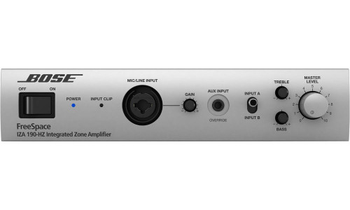 Office Sound System with 6 FreeSpace FS2P Pendant Mount Speakers and FreeSpace IZA 190-HZ Zone Amplifier