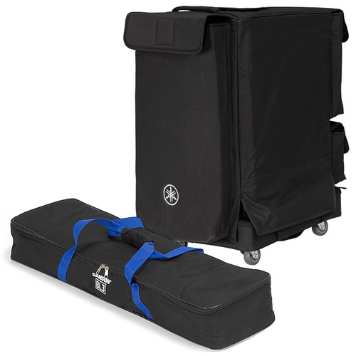 Portable PA Sound System with Yamaha STAGEPAS 1K Portable Bluetooth PA System and 3 UC1S Ultra-Clear Dynamic Vocal Microphones