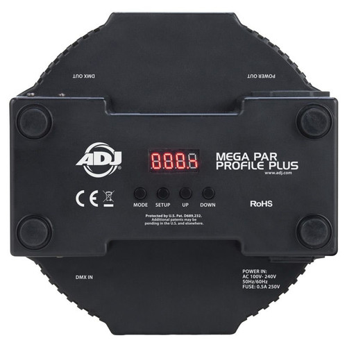 American DJ Mega Par Profile Plus Low-Profile 2-in-1 RGB LED Par