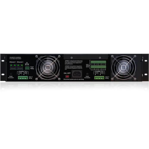 AtlasIED DNA2404CH 100V CobraNet 4-Channel Network Audio Amplifier