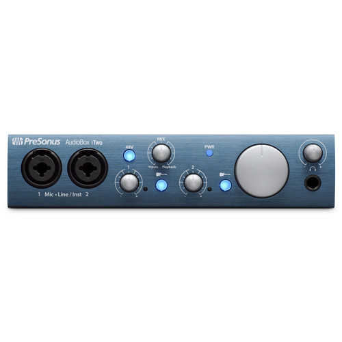 Home Recording Studio Package with 2 PreSonus Eris E3.5 Monitors and AudioBox iTwo USB 2.0 Audio Interface (Discontinued Components)