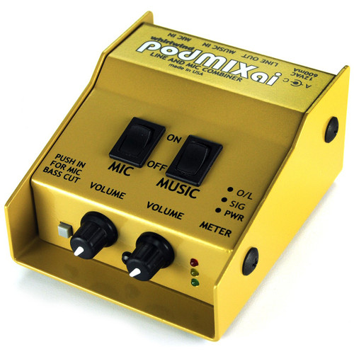 Whirlwind PodMIXai Active Microphone Mixer