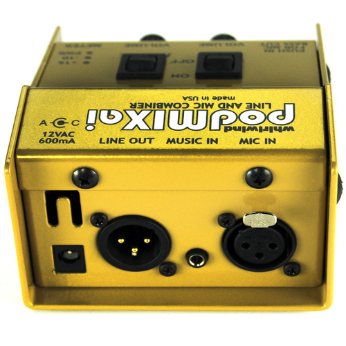 Whirlwind PodMIXai Active Microphone Mixer